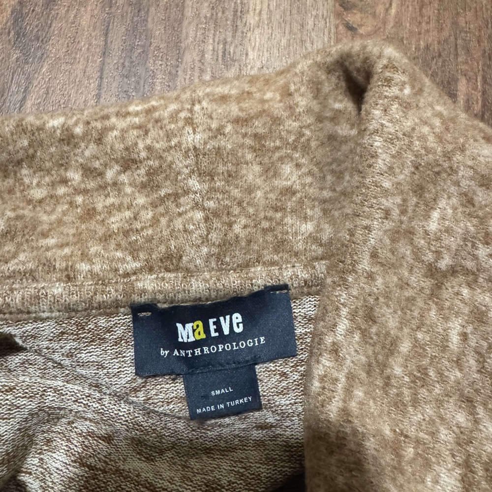 Maeve Rust-Brown Cowl Neck Sweater - Picture 4 of 5